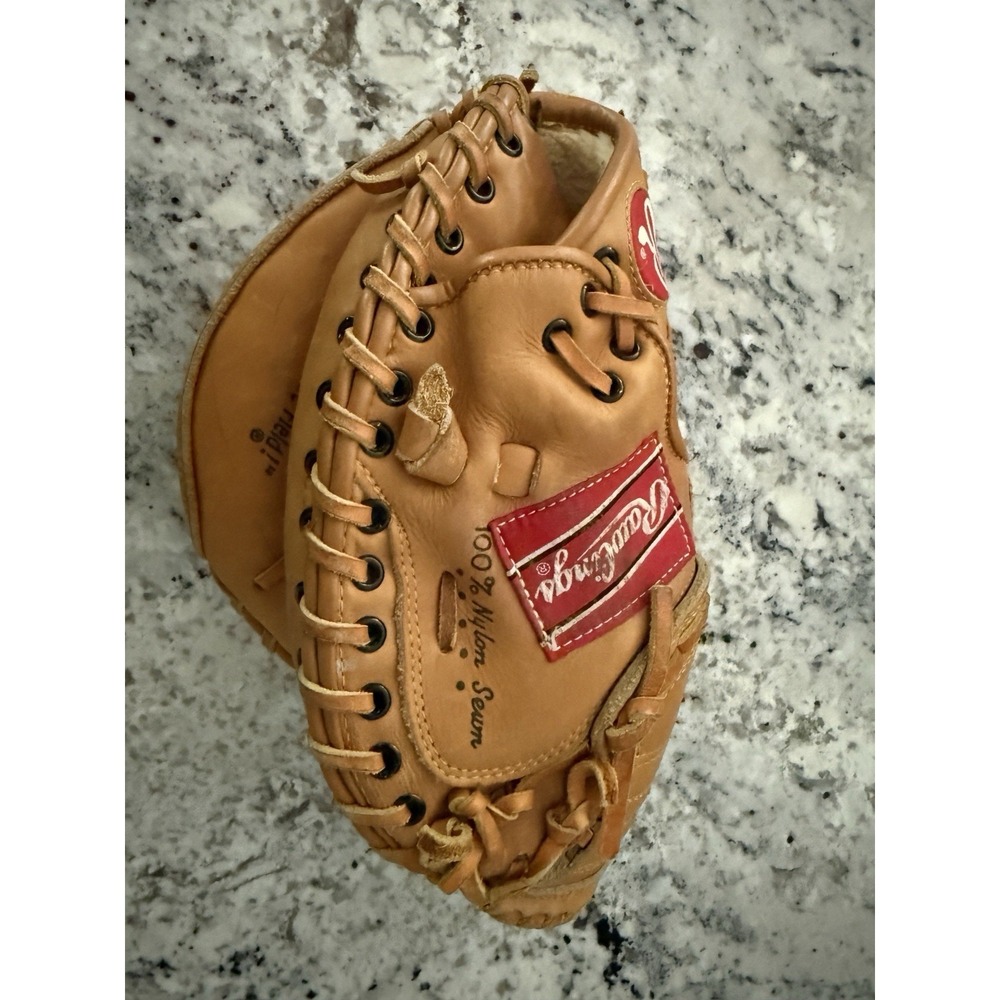 Rawlings Catchers Mitt RCM45 Mike Piazza Model Lite Toe Deep Well Pocket Glove